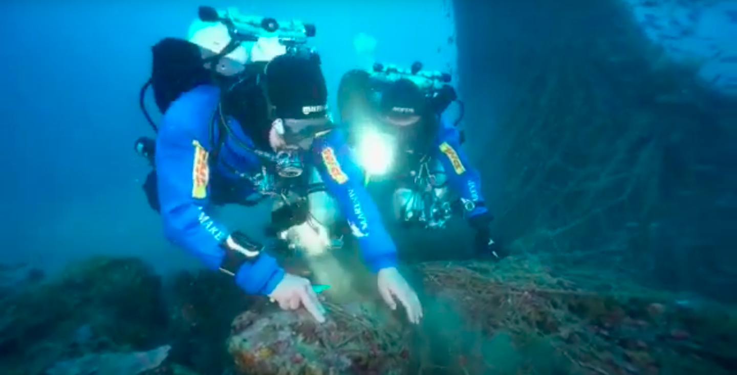 La Rete Fantasma Di Isola Delle Femmine UNDERWATER TALES