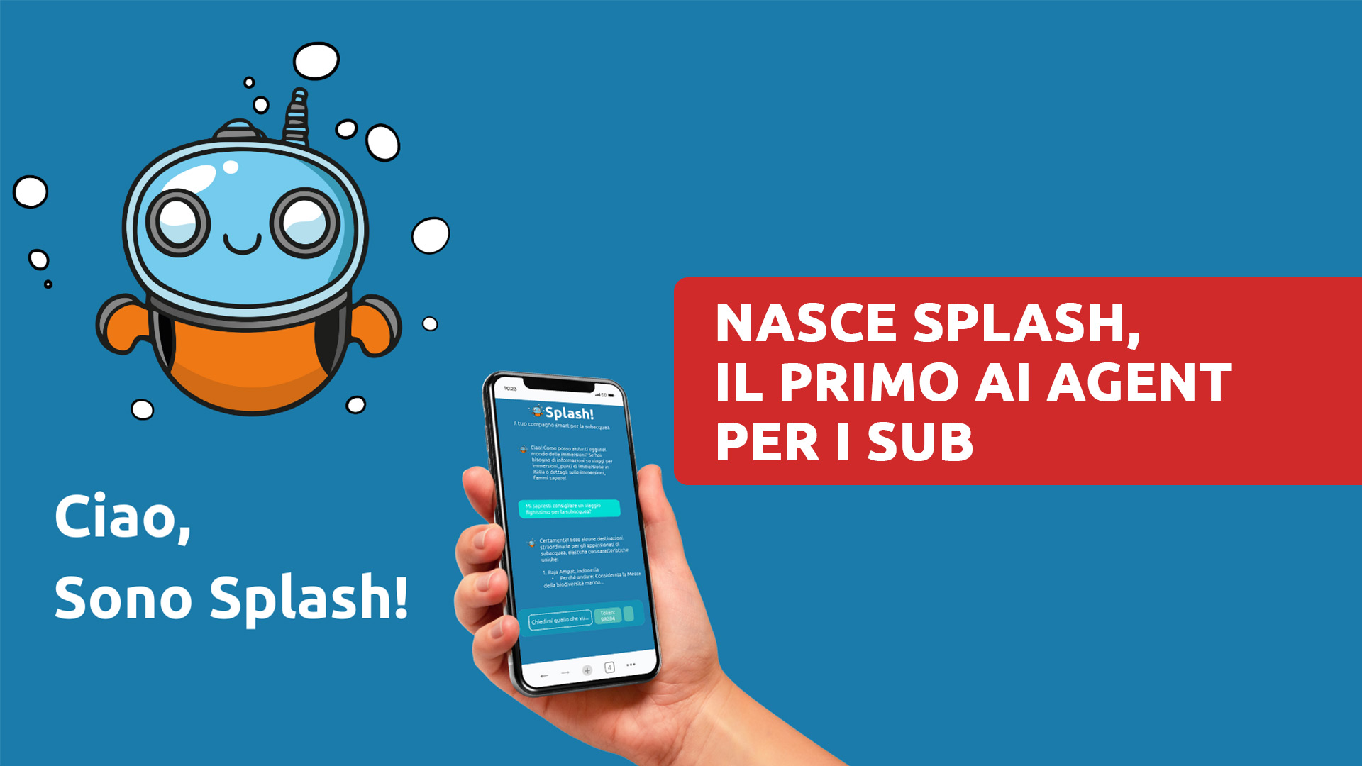 SPLASH: l’intelligenza artificiale per la subacquea